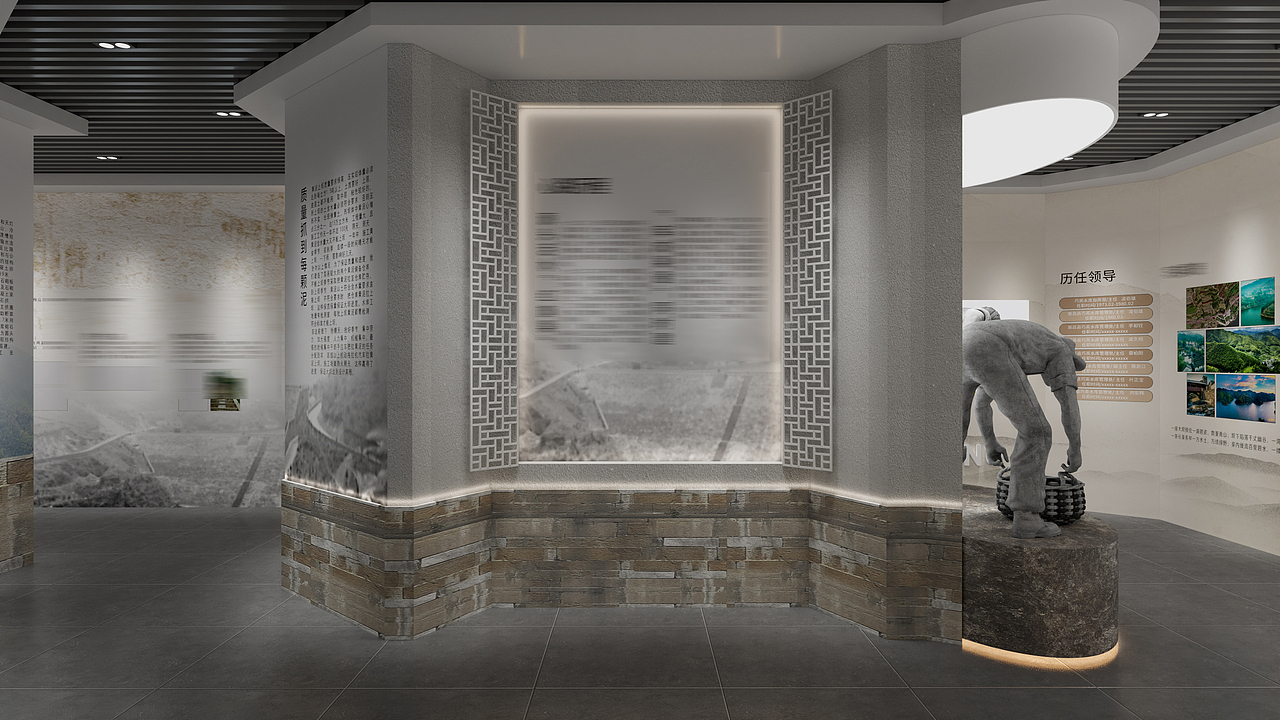 展厅设计（图ZMzU4NDI2NDcy） - 商业空间设计 - 站酷设计师拾捌青创原创素材 - 站酷ZCOOL