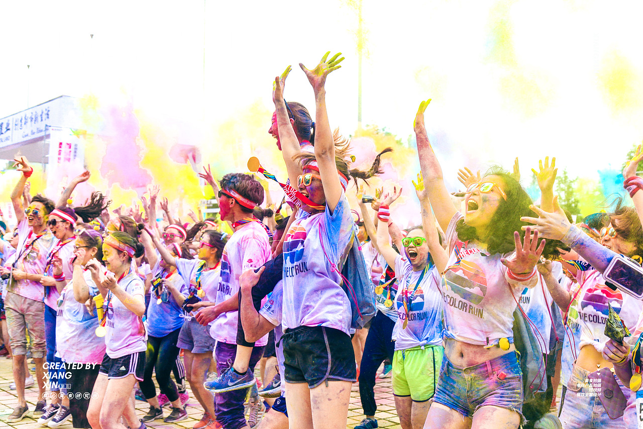商业活动摄影|双流彩跑活动现场|图片直播（图ZMzU2MTQyMjQ0） - 人文/纪实摄影 - 站酷设计师象心商业活动摄影原创素材 - 站酷ZCOOL