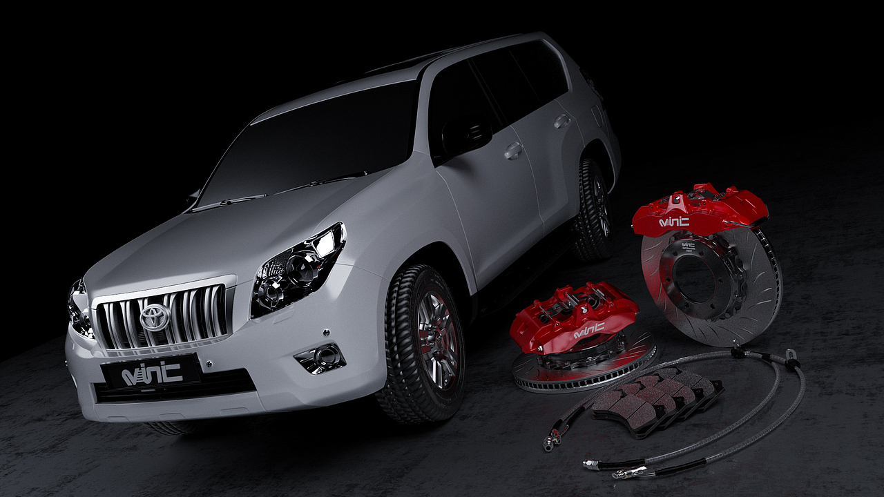 汽车制动刹车卡钳