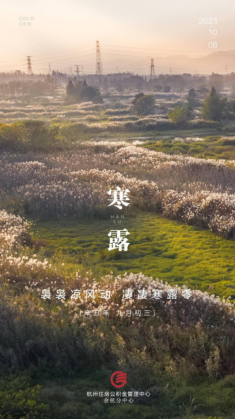 余杭公积金 节气海报