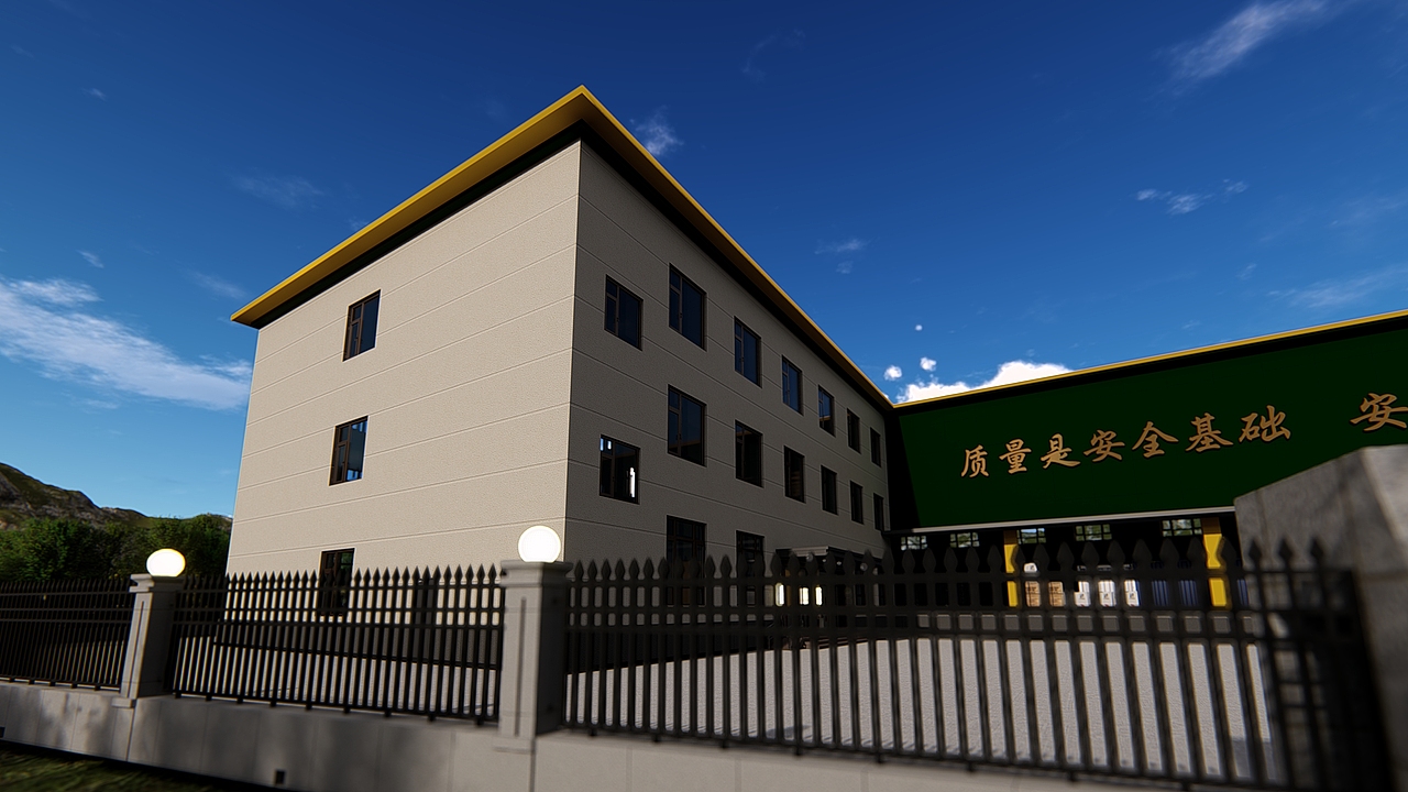 厂区建筑效果图（图ZMzA3OTEzMzAw） - 场景 - 站酷设计师鑫佰汇广告设计原创素材 - 站酷ZCOOL