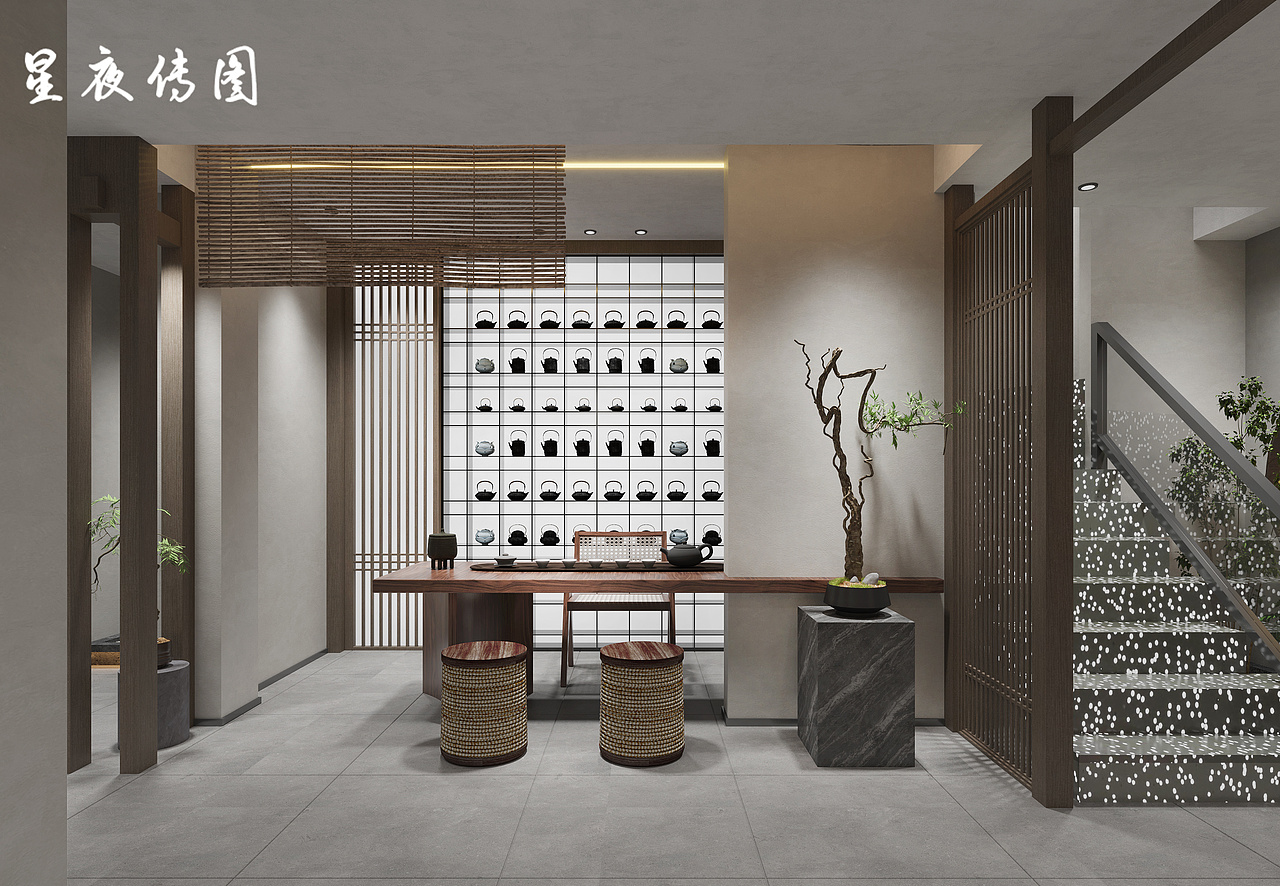 茶室||一盏清茶，温柔岁月（图ZMzEyNjI1MzY4） - 商业空间设计 - 站酷设计师设计雪雪子原创素材 - 站酷ZCOOL
