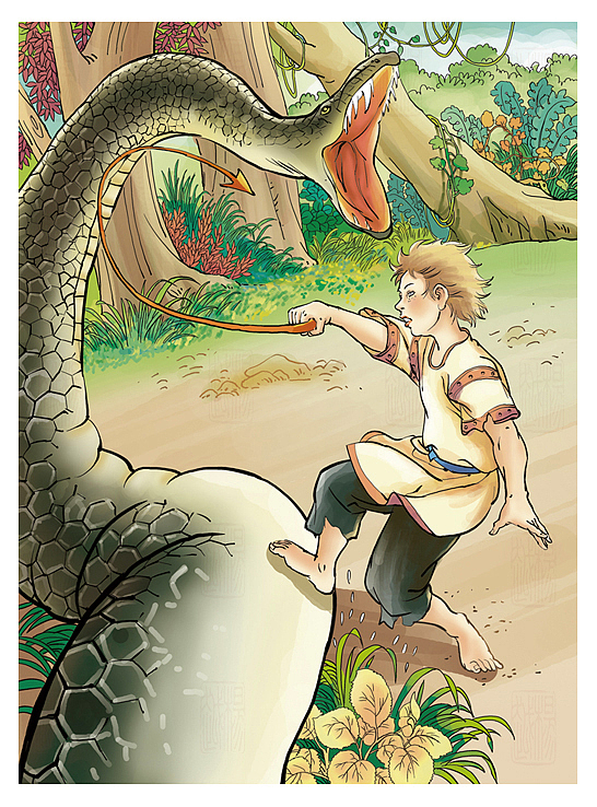 连环画、插图、名著早年为图书插画