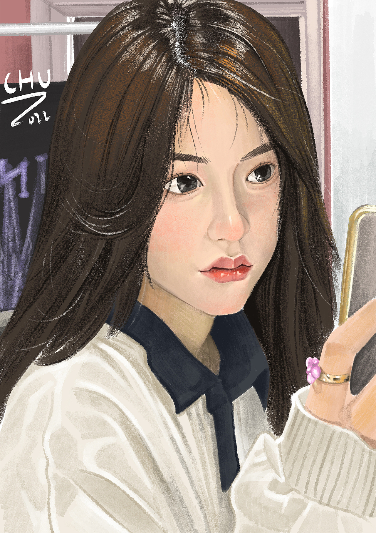 人像习作（图ZMzE5NjY3MTYw） - 创作习作 - 站酷设计师两碗饭就饱原创素材 - 站酷ZCOOL