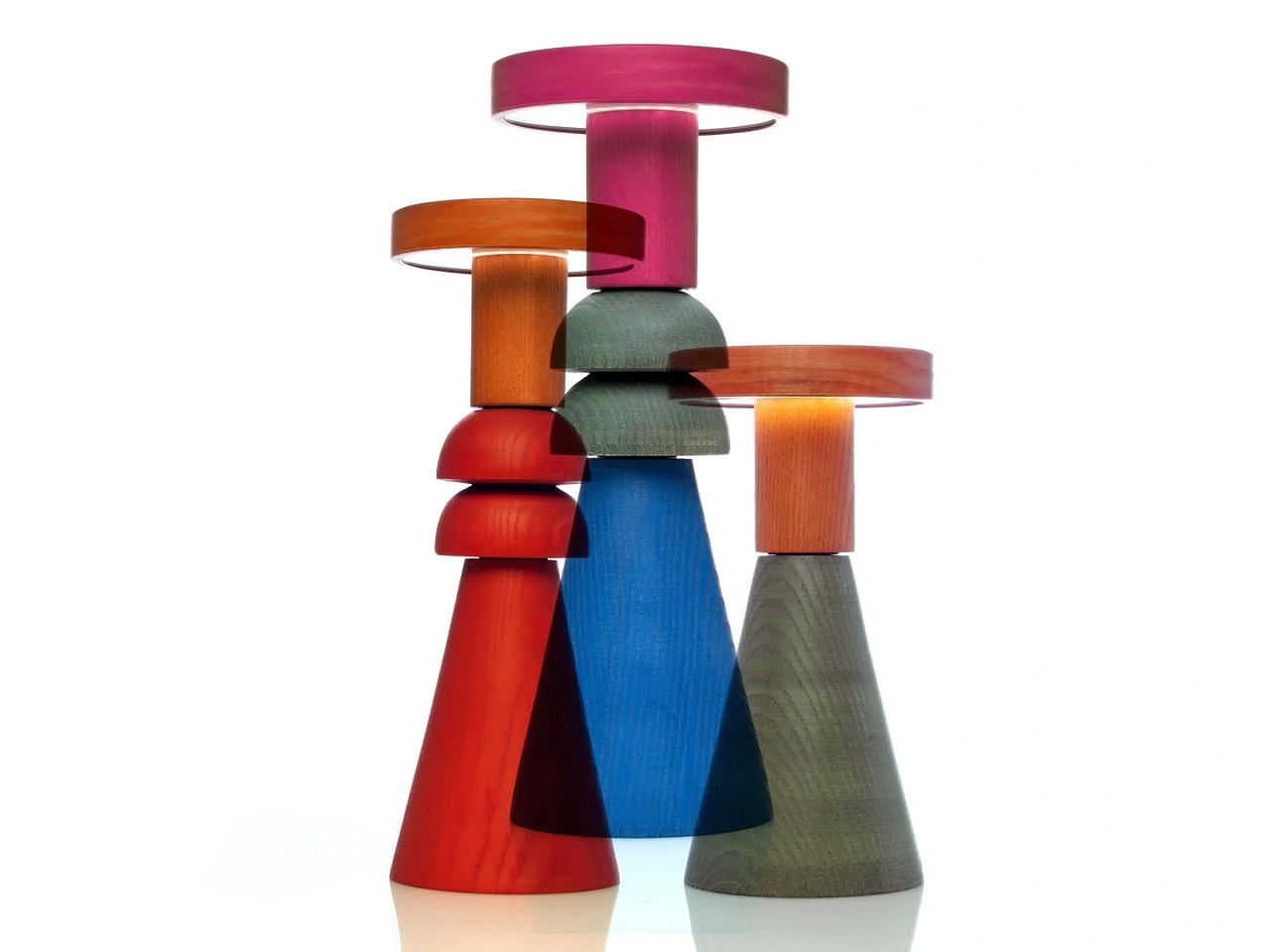 创意设计分享|蓝牙扬声器和模块化灯组合