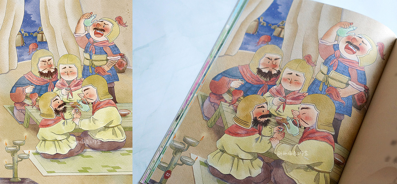 跟古诗玩捉迷藏 渐入诗境&其乐陶陶篇（图ZMzU4OTQyNzMy） - 儿童插画 - 站酷设计师钟钟插画工作室原创素材 - 站酷ZCOOL