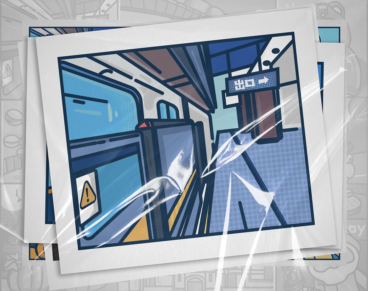 上海迪士尼插画练习（图ZMjk5MjAyNjQ0） - 创作习作 - 站酷设计师SHANG_HAO原创素材 - 站酷ZCOOL