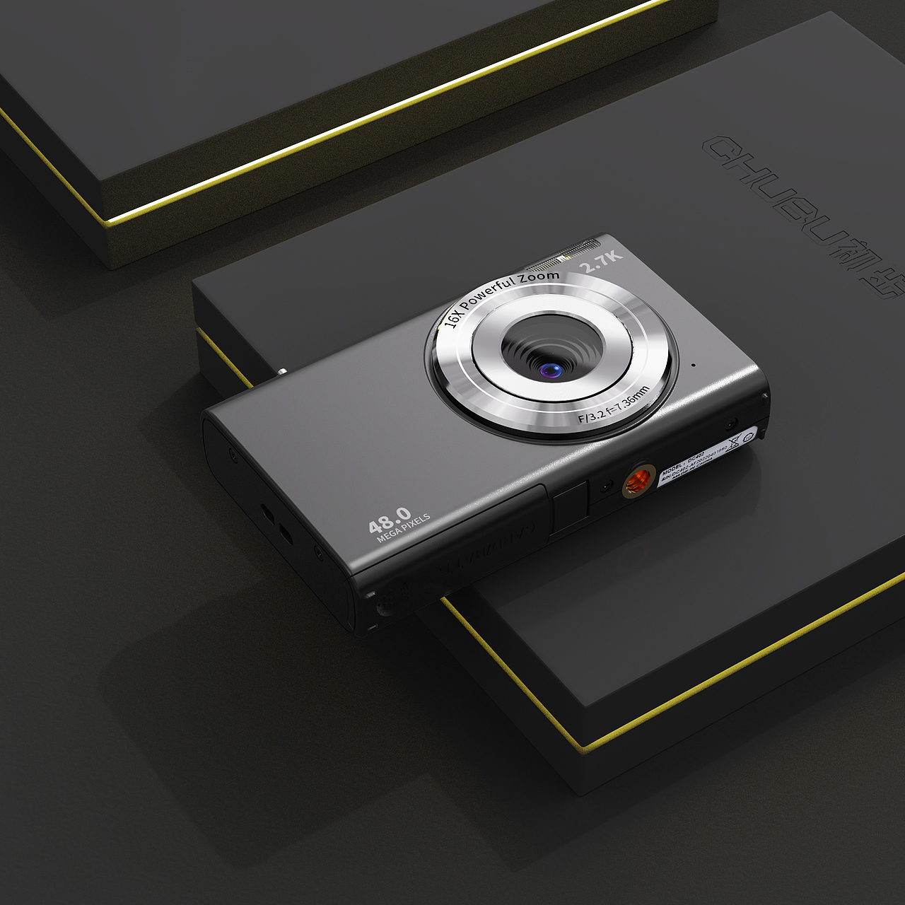 2023年末工作节选(数码相机渲染)