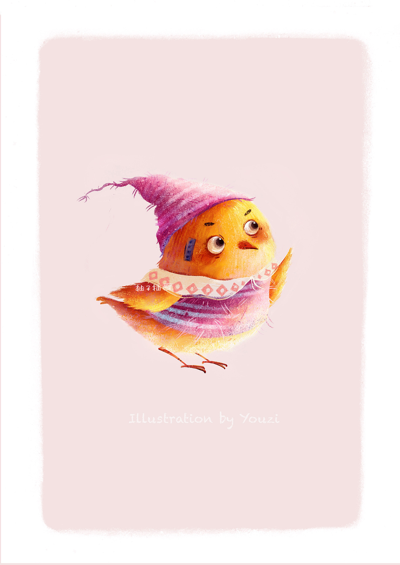 是「儿童插画」里小动物们该有的样子呀!