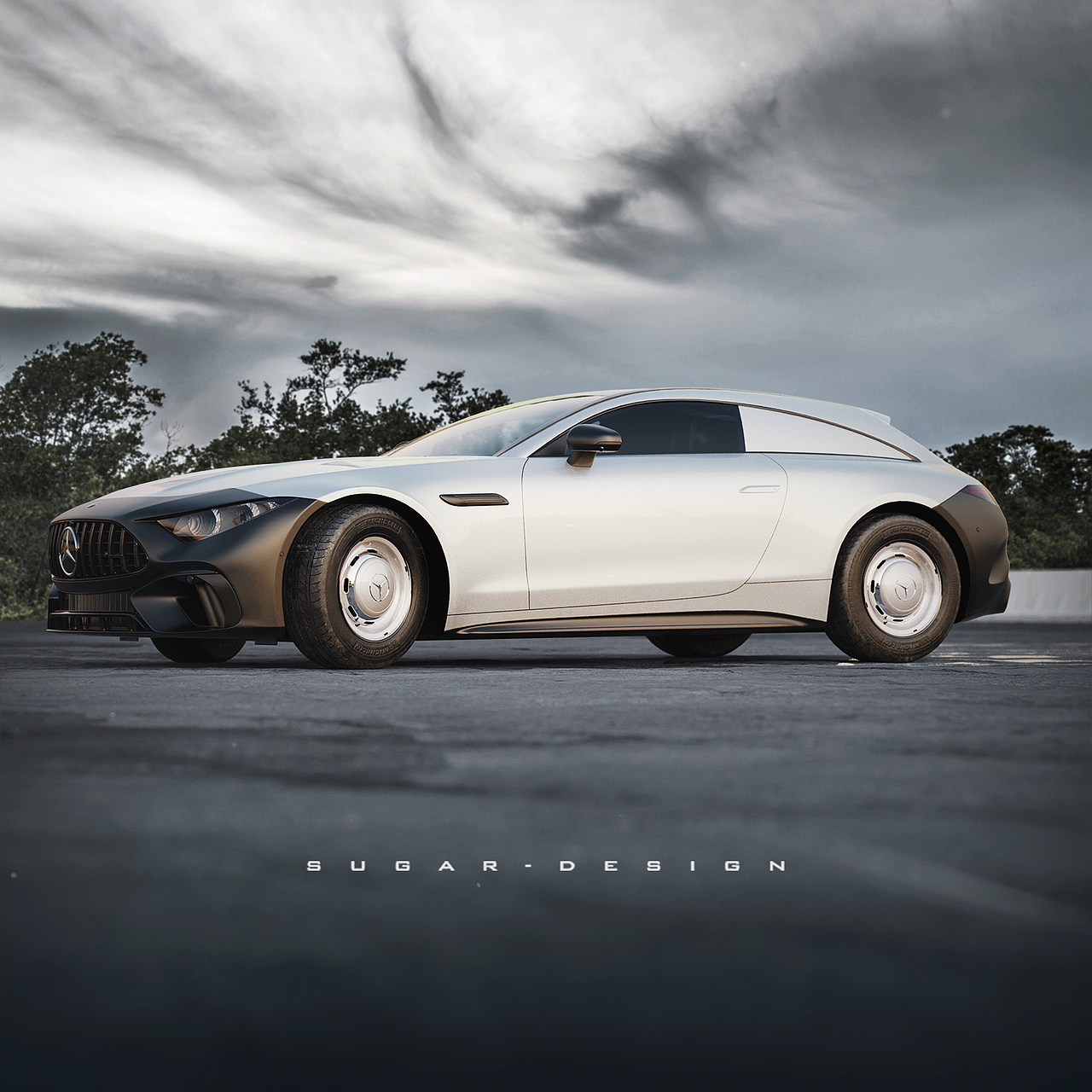 梅赛德斯-奔驰SL AMG双门猎跑车新车预览!