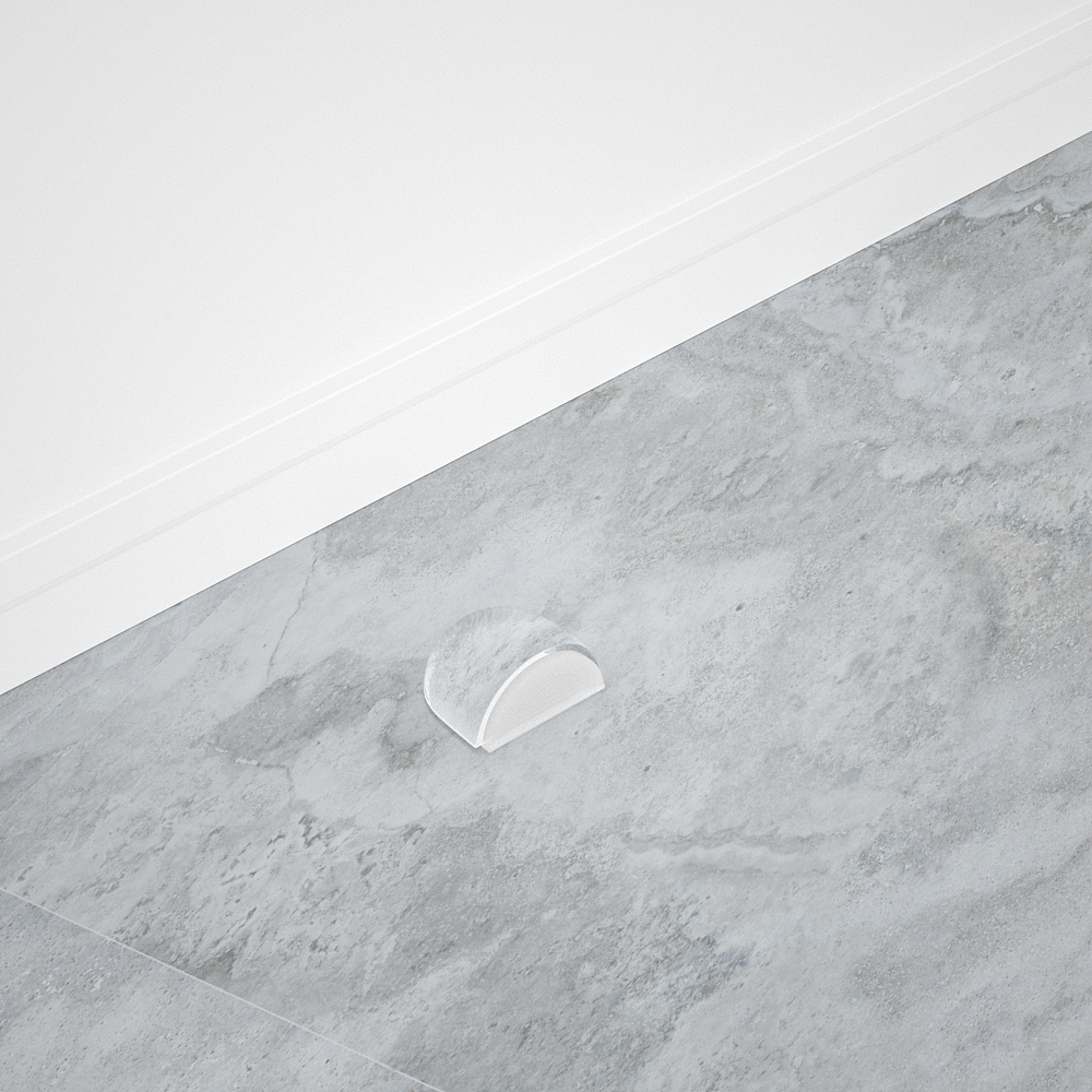 亚克力透明门挡产品建模渲染