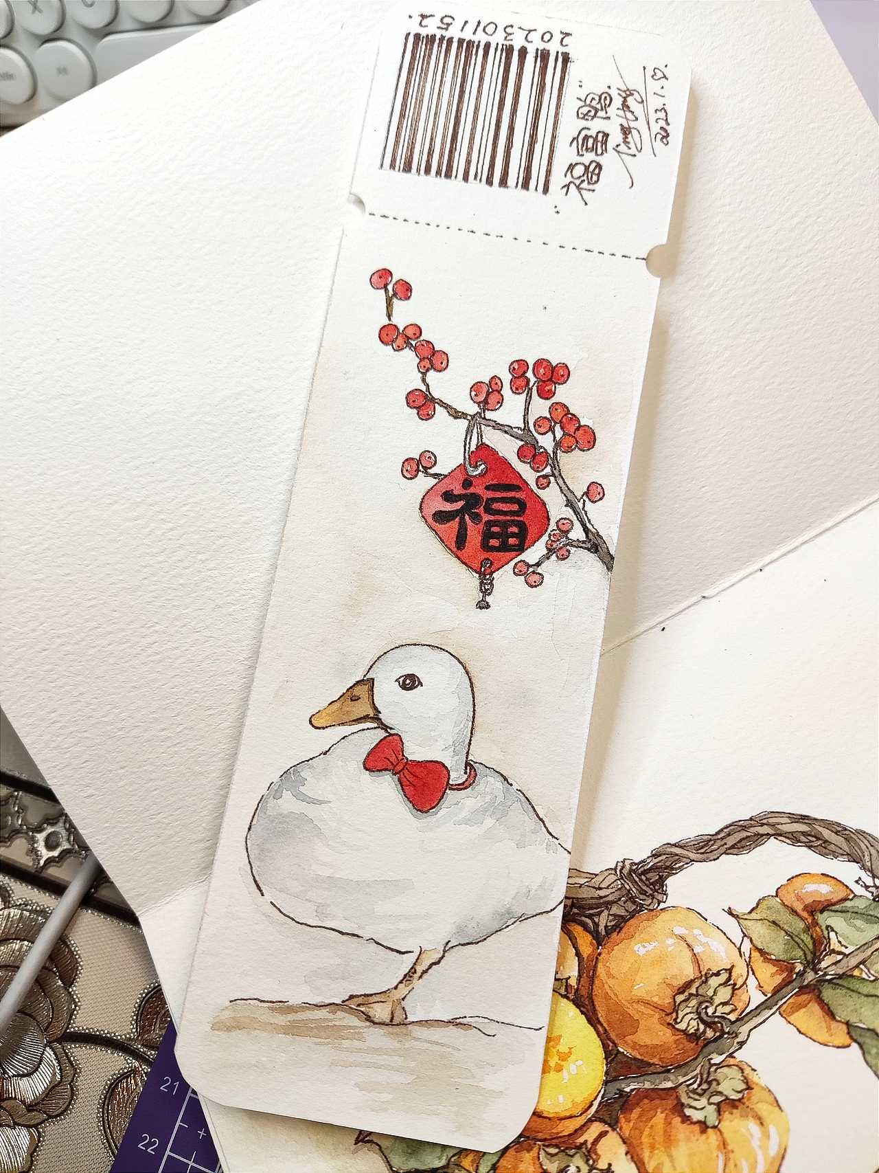 2023年1月份手绘水彩画总结30张