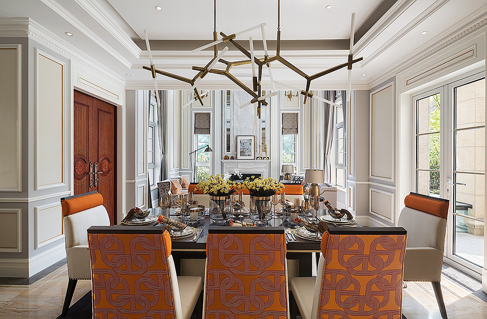 欧式 -绿地海珀风华T型别墅样板间