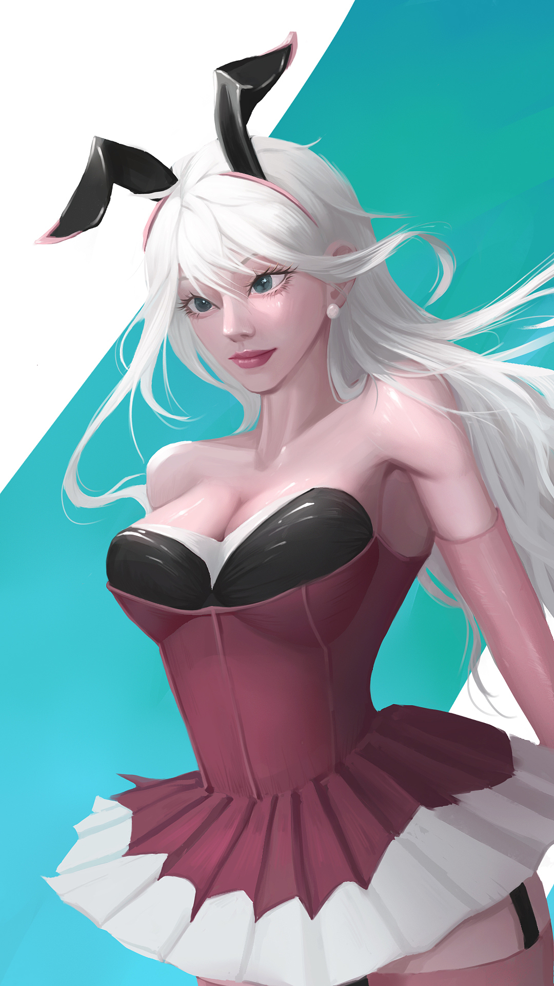 兔兔小姐（图ZMzY0MzgxOTky） - 游戏原画 - 站酷设计师二坨哒原创素材 - 站酷ZCOOL