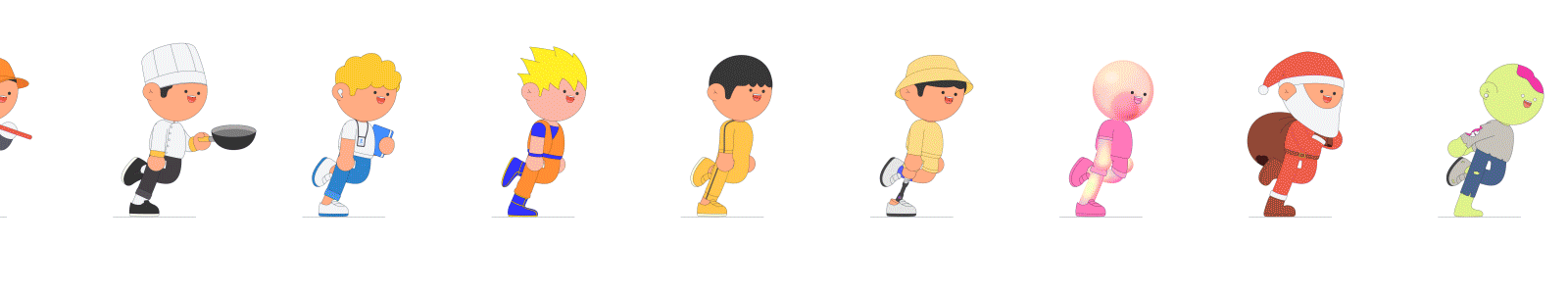 “Let's Run”动态数字藏品（图ZMzAzNzQ5ODUy） - 动效设计 - 站酷设计师动感小力原创素材 - 站酷ZCOOL