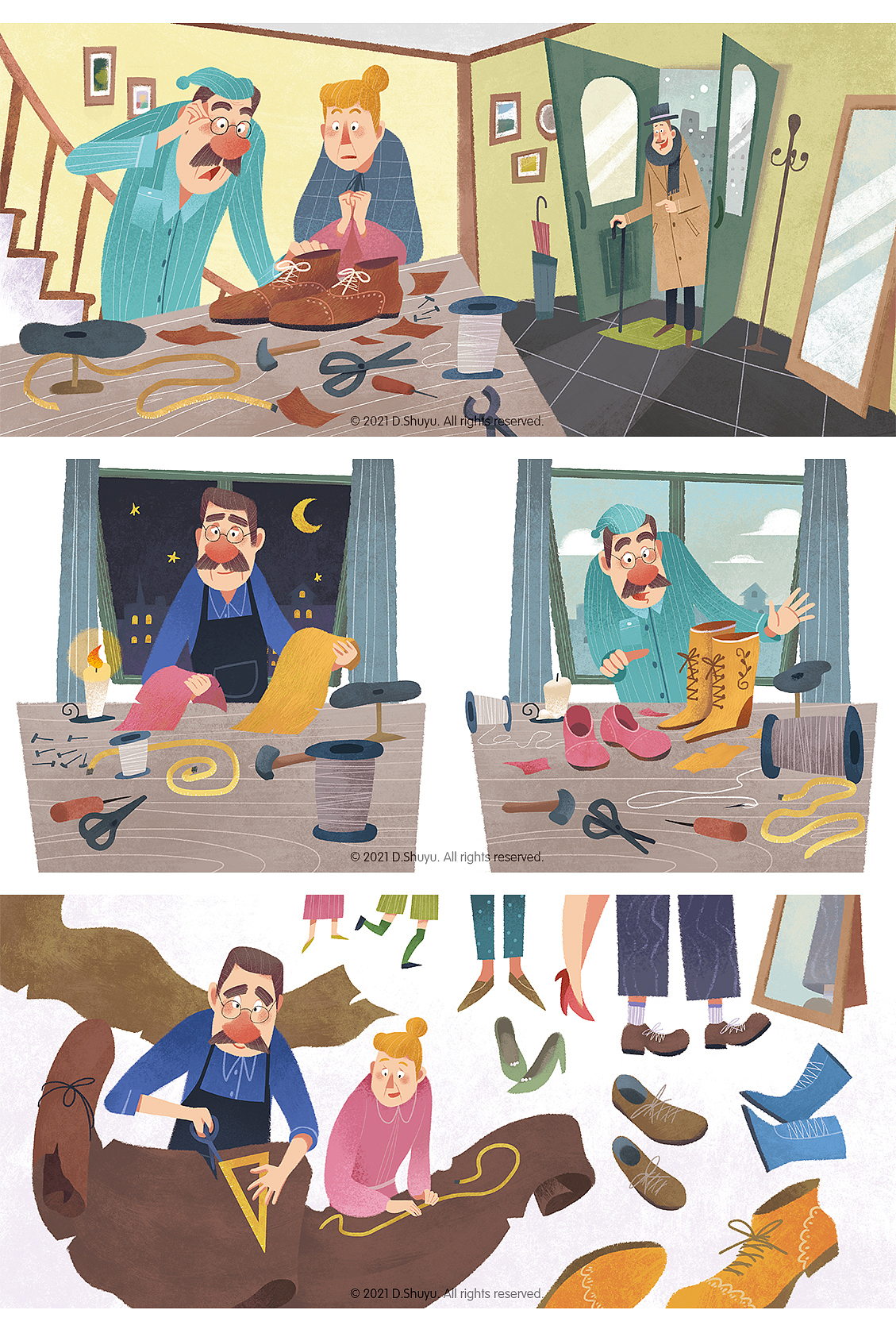 一些绘本vol.2（图ZMzI4MzE4NzAw） - 绘本 - 站酷设计师鼠鱼DShuyu原创素材 - 站酷ZCOOL