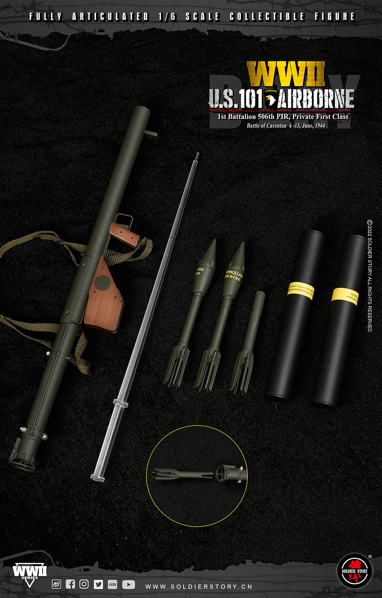 SoldierStory1/6二次大战美国第101空降师,506团第一营（图ZMzAzODMzMjU2） - 手办/模玩 - 站酷设计师SoldierStory原创素材 - 站酷ZCOOL