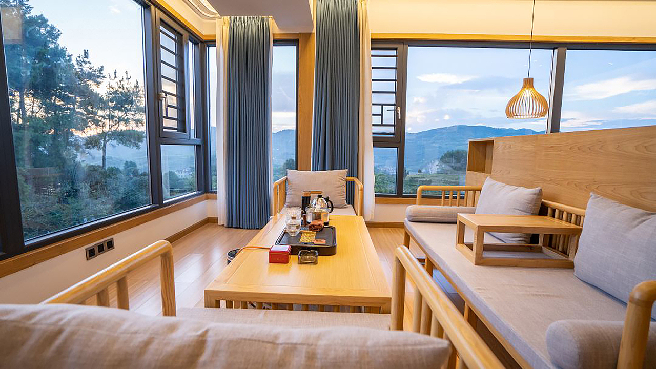 芙蓉镇青竹山生态茶庄民宿改造设计