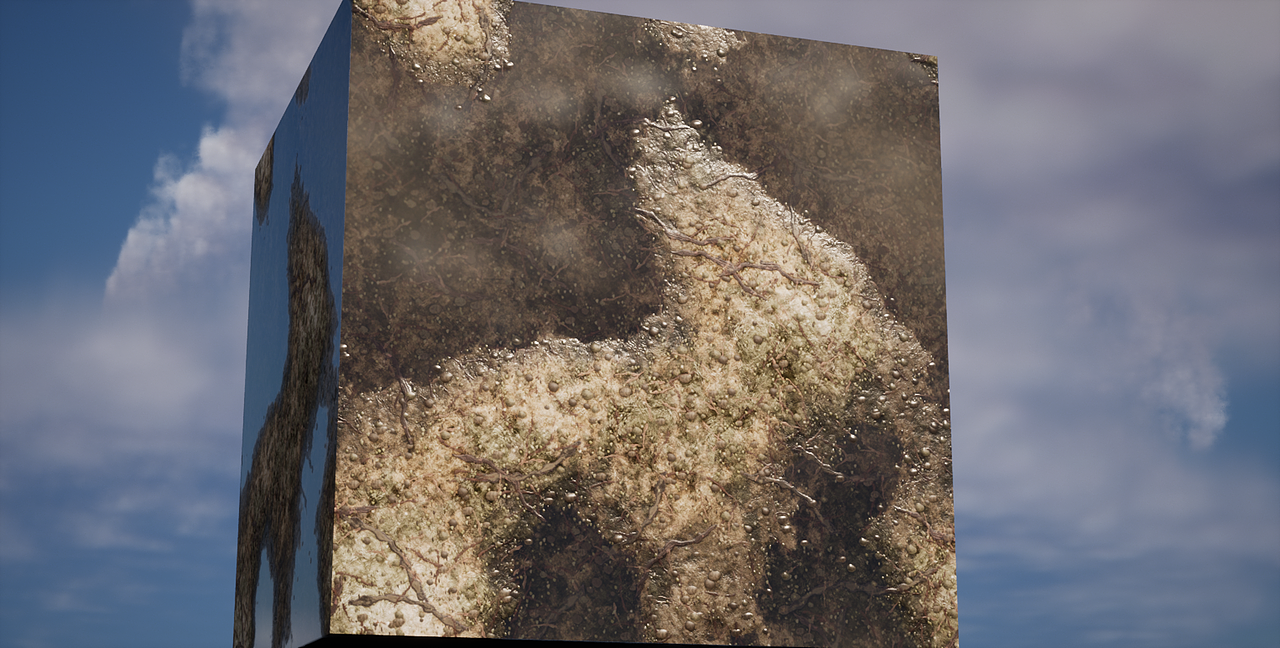 Substance Designer贴图在虚幻引擎 渲染测试