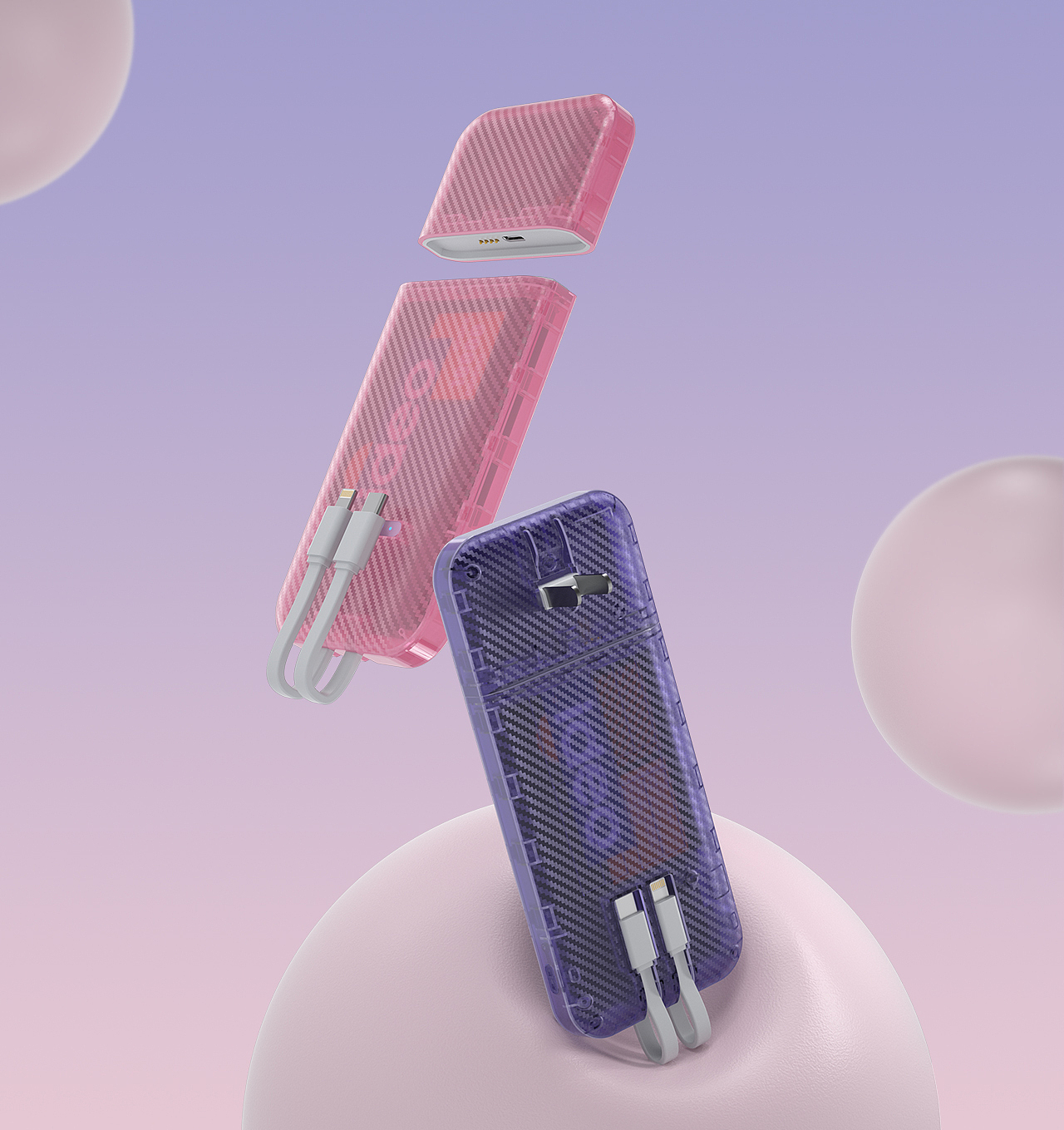 产品渲染_碳纤维纹理充电宝（图ZMzQ4NDc0Mjc2） - 产品 - 站酷设计师无为之道原创素材 - 站酷ZCOOL