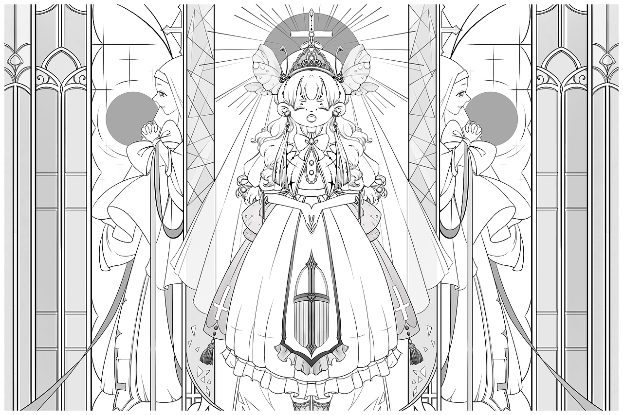 色彩练习【唱诗班】