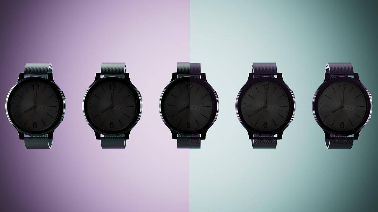 女性手表产品动画