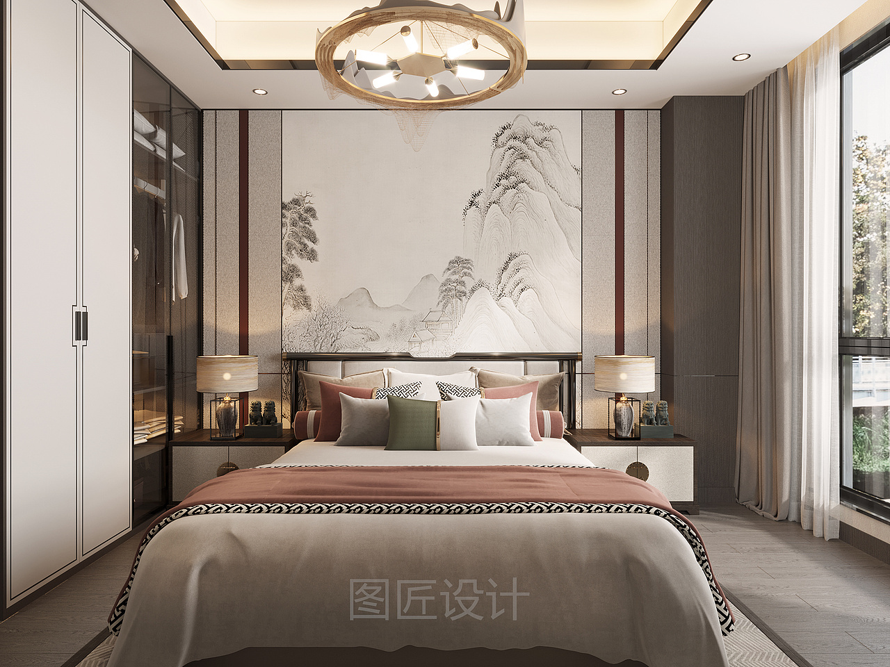 东方哲美气息与时代的融合，伴着笔墨书香