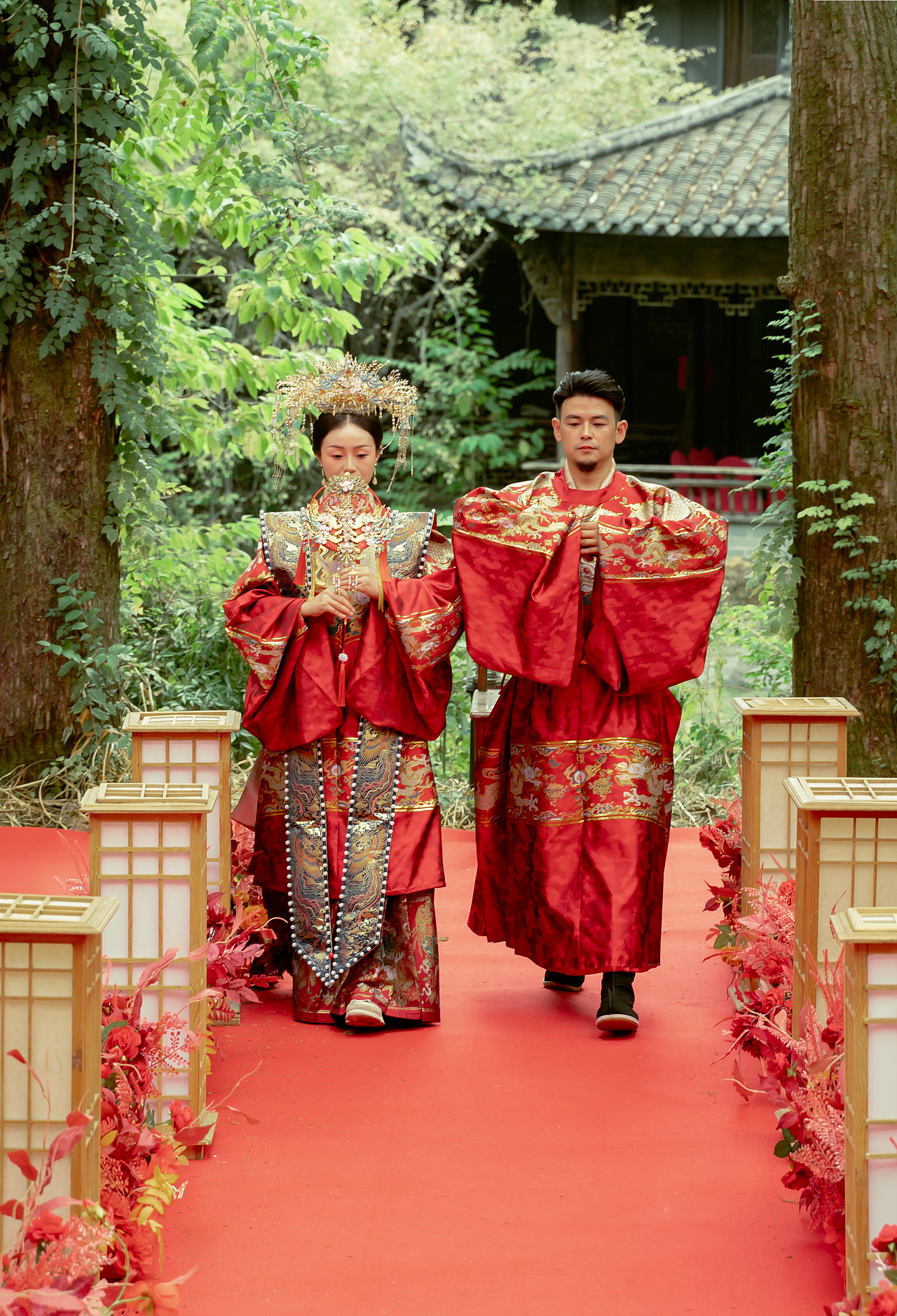 纯中式 属于国人的仪式感（图ZMzI5NTEyNjgw） - 婚礼摄影 - 站酷设计师三五__原创素材 - 站酷ZCOOL