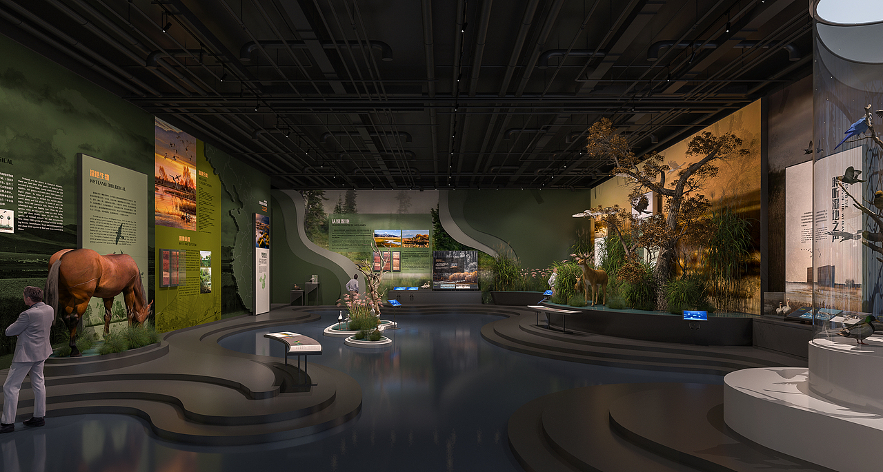 生态馆——湿地（图ZMzI1MjAxOTI0） - 展陈设计 - 站酷设计师王汉录原创素材 - 站酷ZCOOL