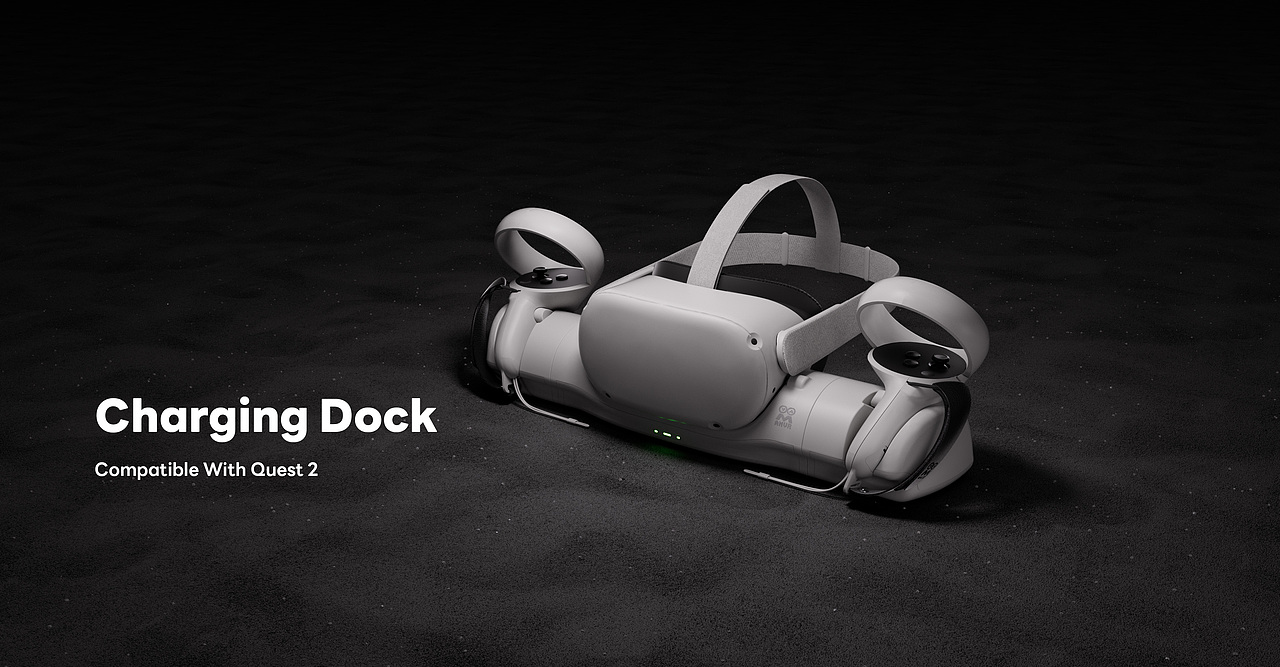 商业作品 一些VR眼镜配件产品图