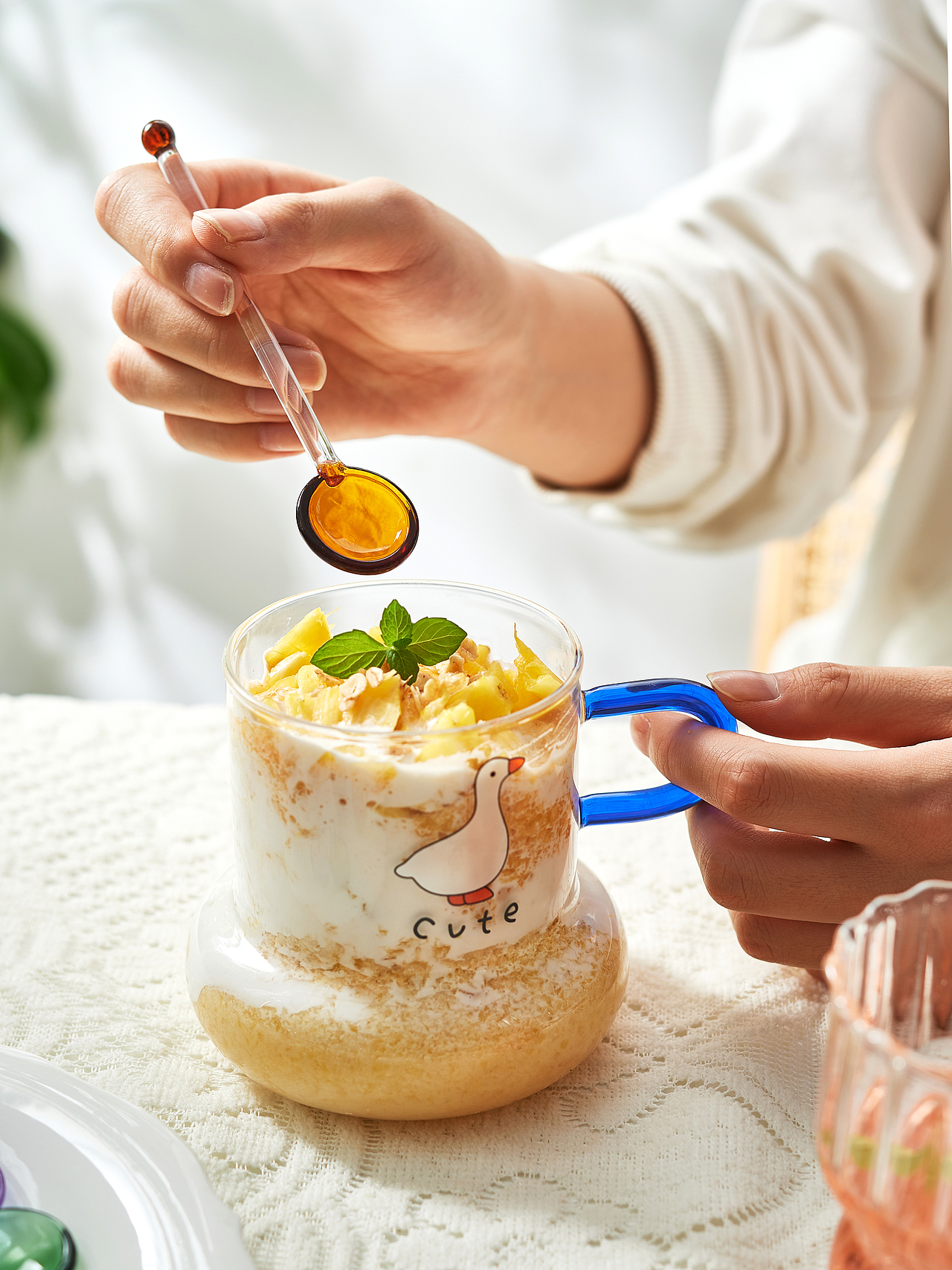 玻璃勺拍摄丨汤勺 咖啡勺