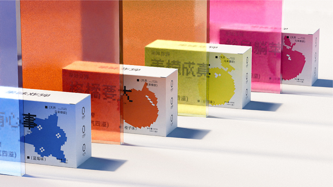 果味炸弹口香糖丨品牌包装设计(图ZMzYwMzk3MzEy) - 品牌 - 站酷设计师东升西落_DSXL原创素材 - 站酷ZCOOL