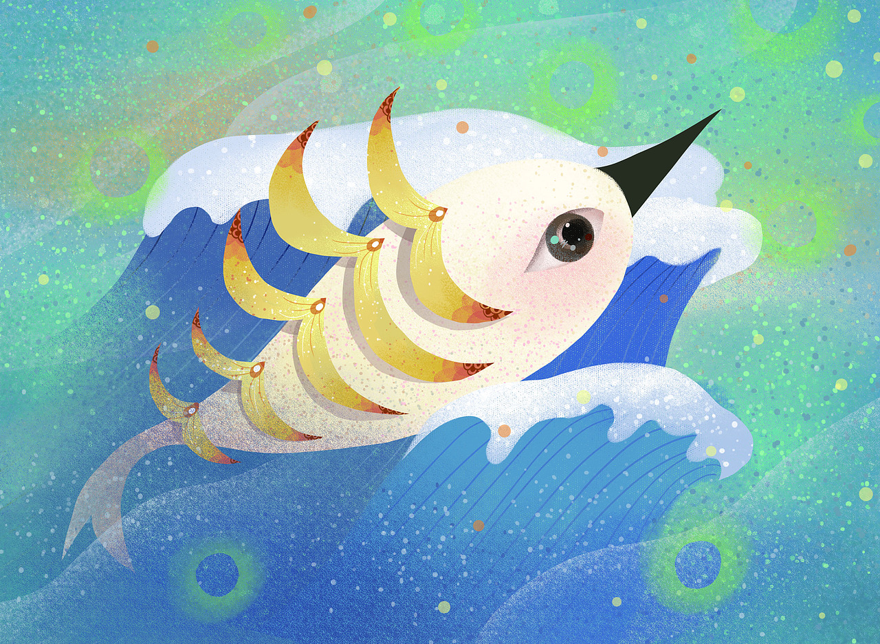 山海经（内页部分）（图ZMzQ1MzM0NzU2） - 商业插画 - 站酷设计师小码祖原创素材 - 站酷ZCOOL