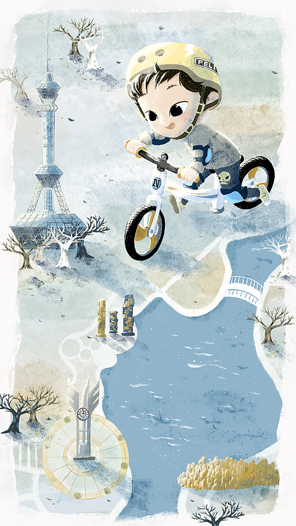 游园记 第一弹 从晚秋到冬末（图ZMjk4MTY0NTAw） - 儿童插画 - 站酷设计师悠悠快来原创素材 - 站酷ZCOOL