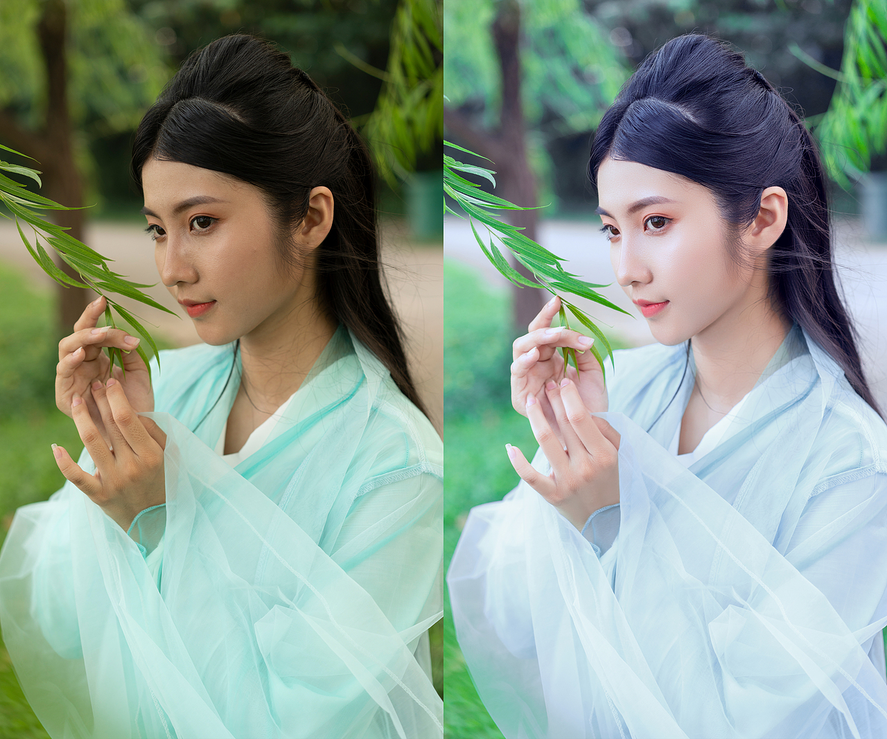 《人像写真古装》修图对比
