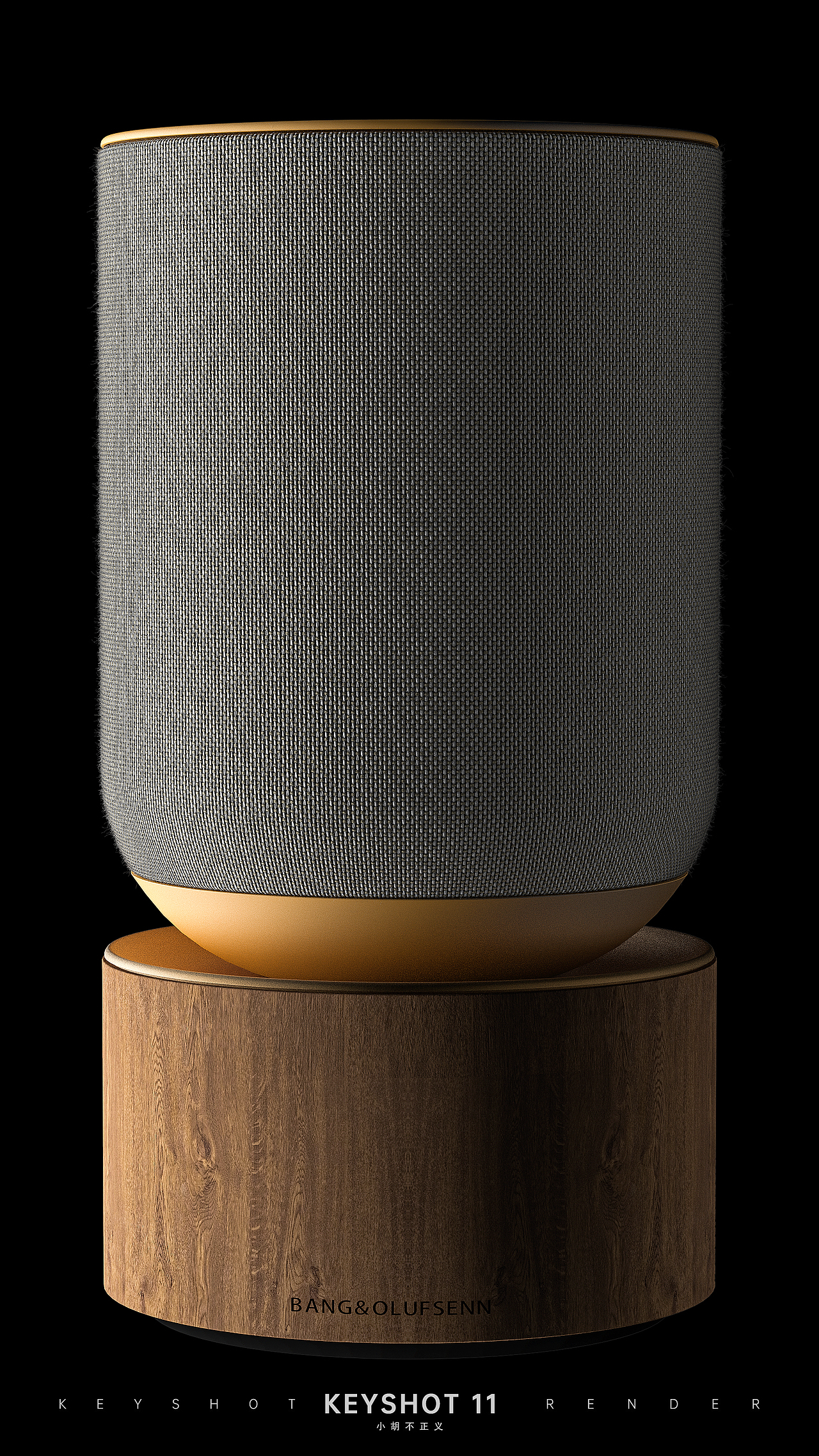 【C4D/OCTANE】音响渲染