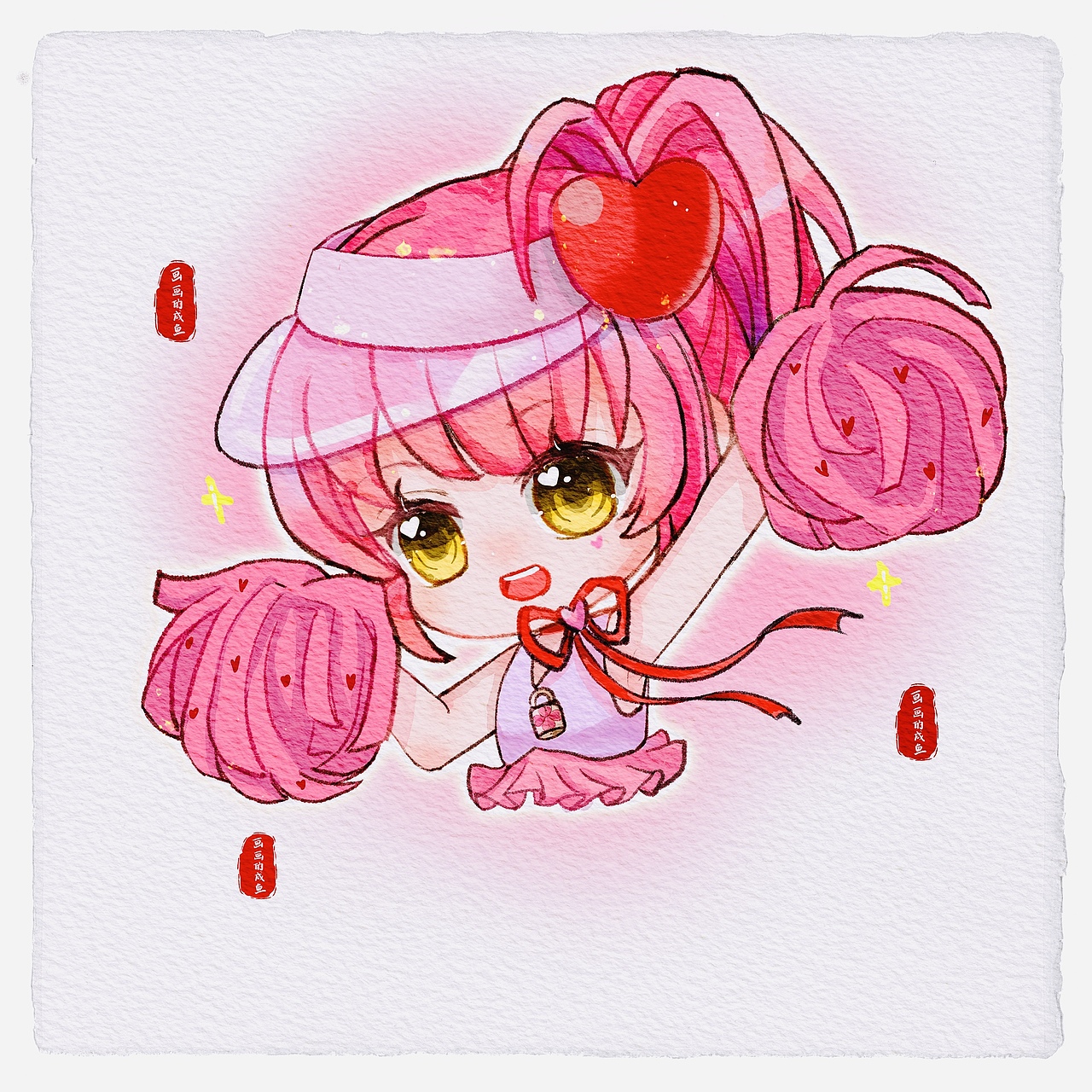 举报收藏分享原创作品动漫其他动漫守护甜心动漫头像q版水彩同人守护