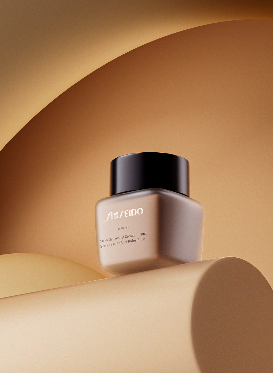 粉底液化妆品渲染