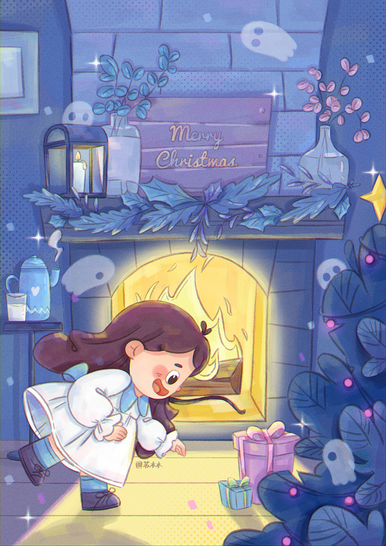 2022年终总结（图ZMzMwNDg3MzA4） - 儿童插画 - 站酷设计师苏木木_原创素材 - 站酷ZCOOL