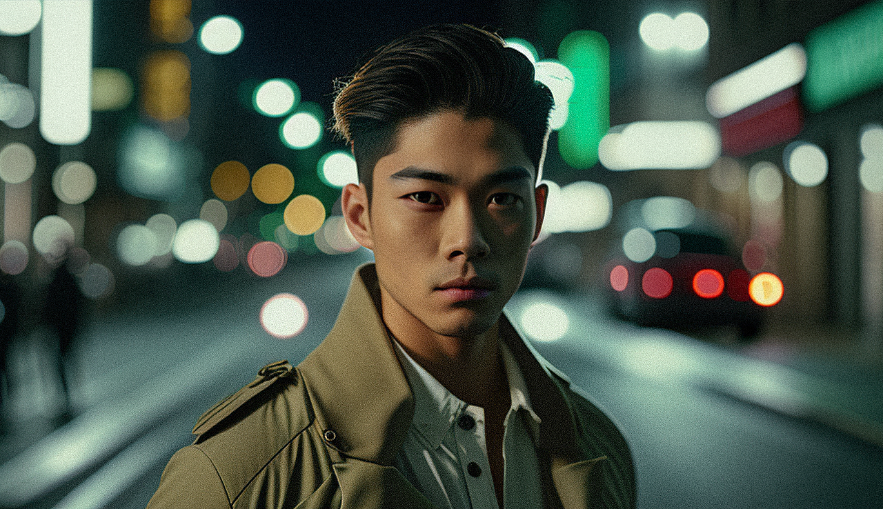 Midjourney AI"摄影作品" 日本街头云扫街