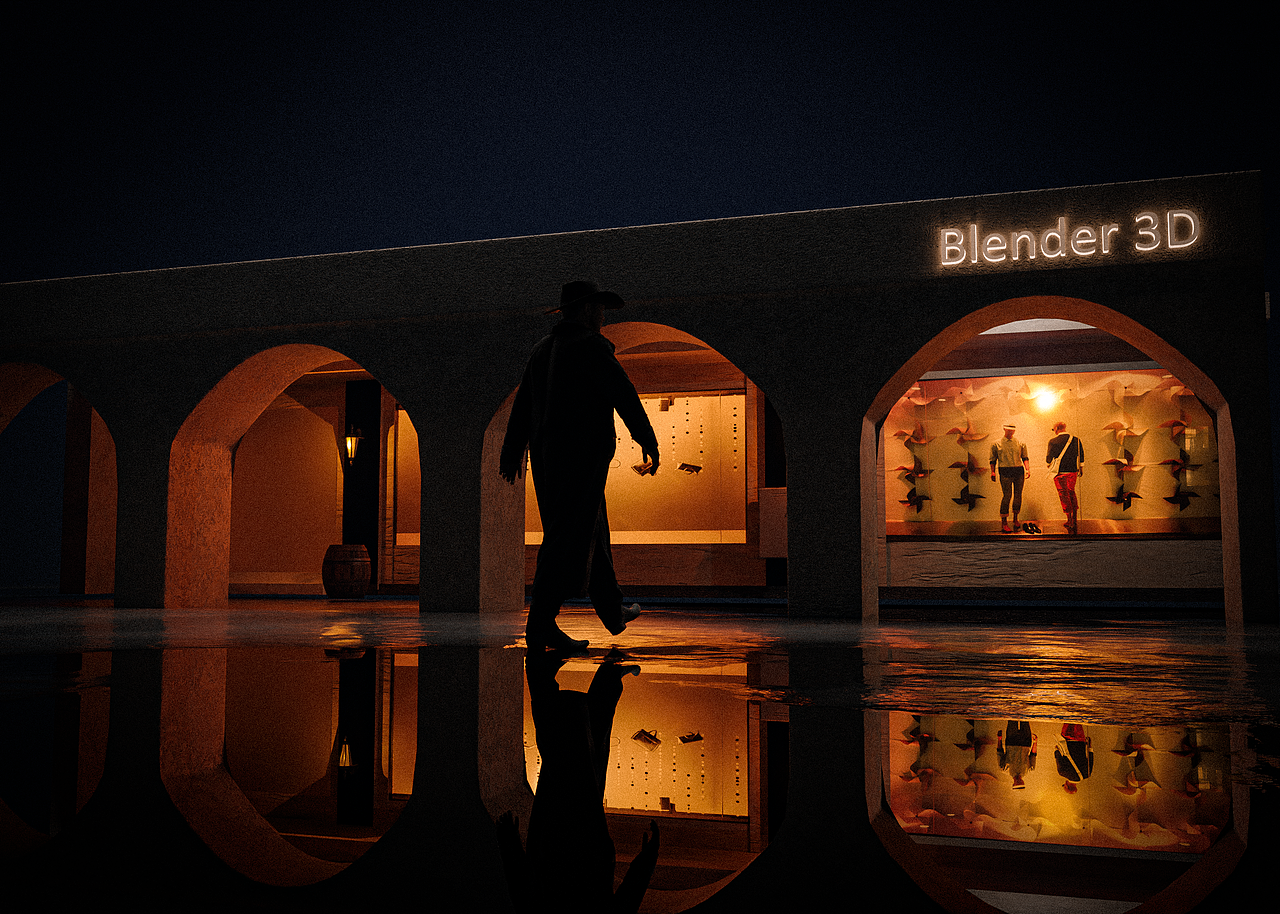 最近做的一些场景吧