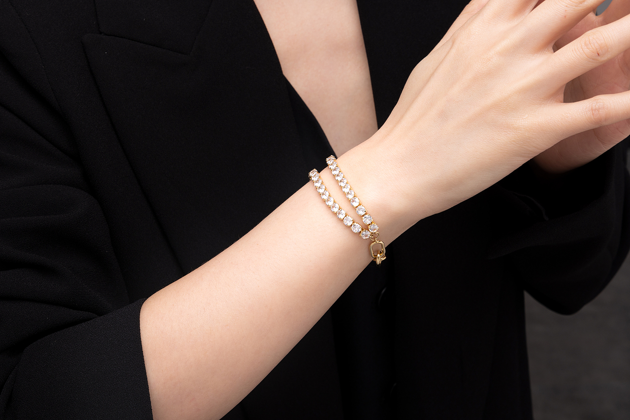 东莞模特 项链 耳环 戒指首饰拍摄