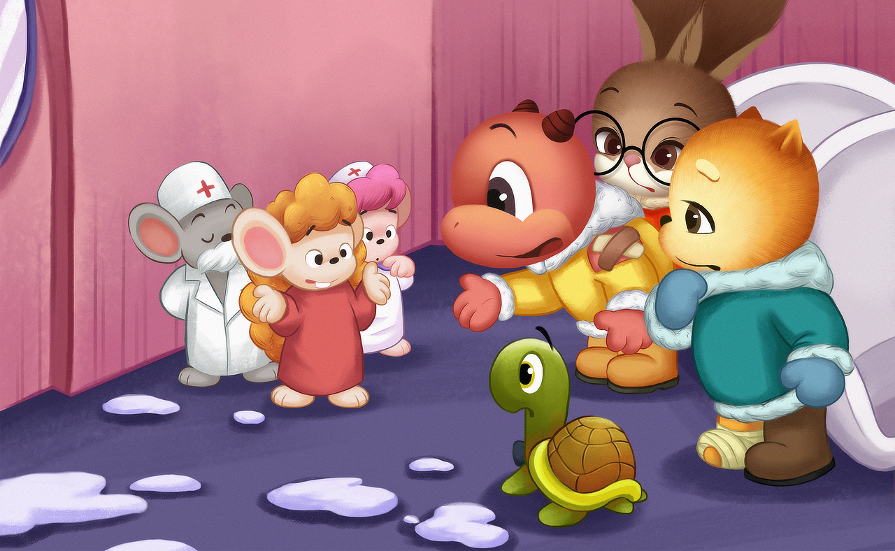 商稿—小龙历险的绘本故事9