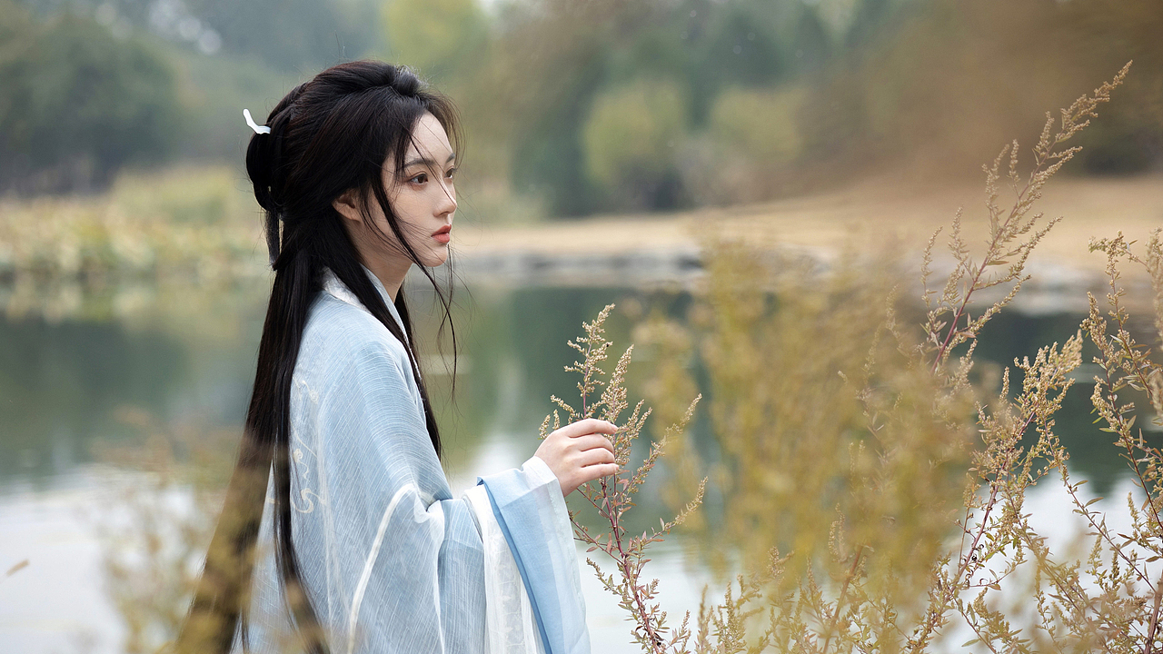 网络杂图《美人兮》见之不忘