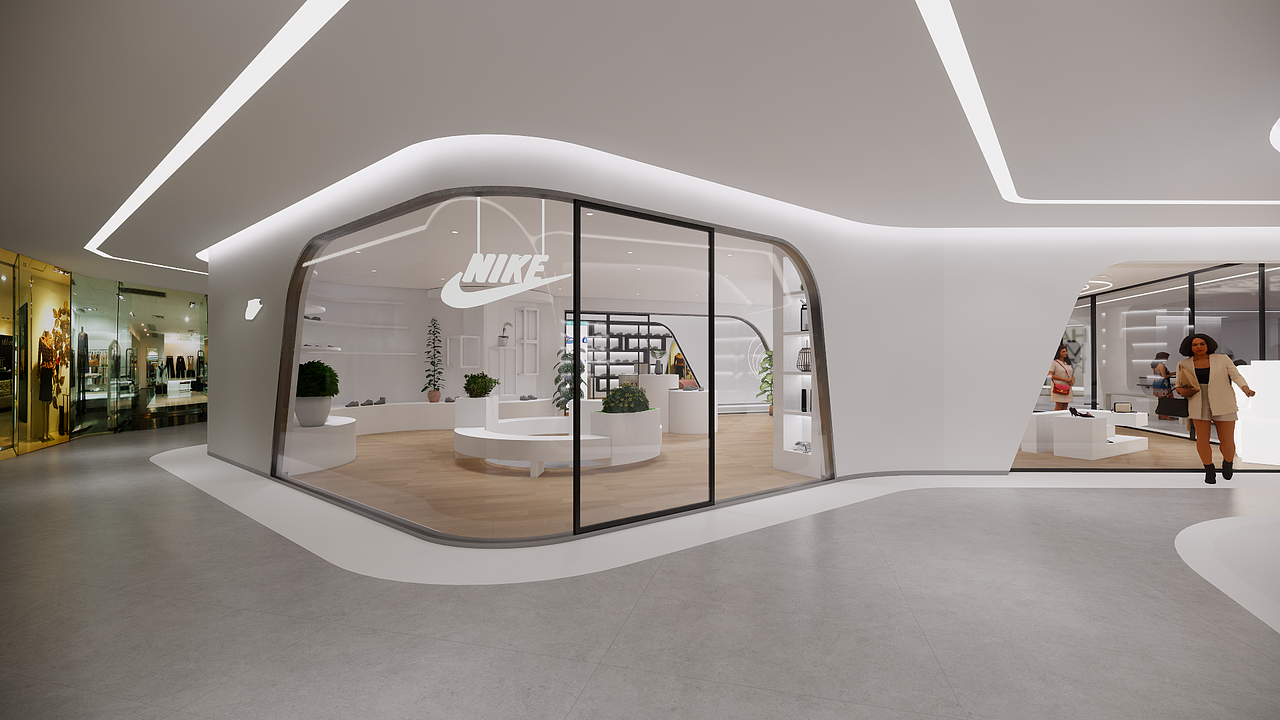 旧改 | 鞋城商业店铺更新（图ZMzA5NTQxNDYw） - 建筑设计 - 站酷设计师Along设计作品集原创素材 - 站酷ZCOOL
