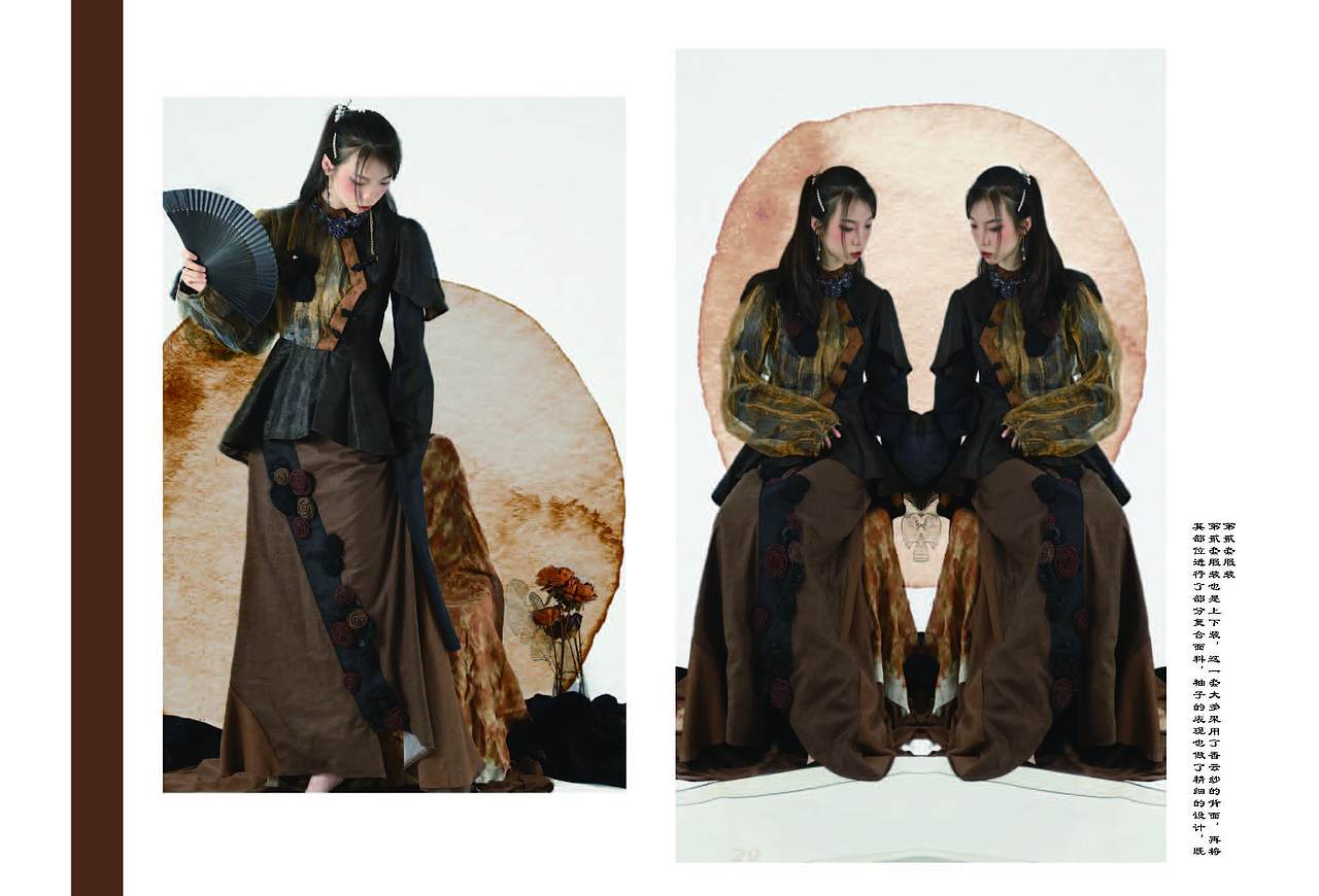 #2022青春答卷#东方风骨（图ZMzA2MzM3Mzk2） - 其他服装 - 站酷设计师三亚学院艺术学院原创素材 - 站酷ZCOOL