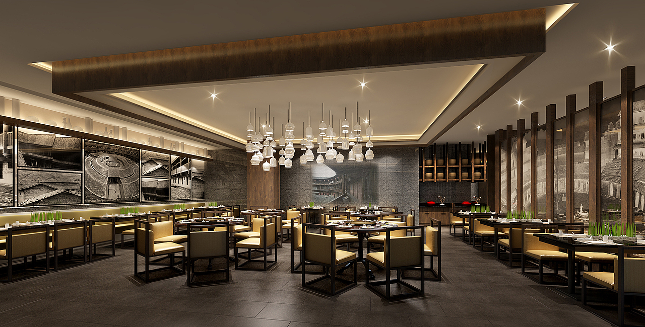 中式--鑫客家万达店经典客家菜馆