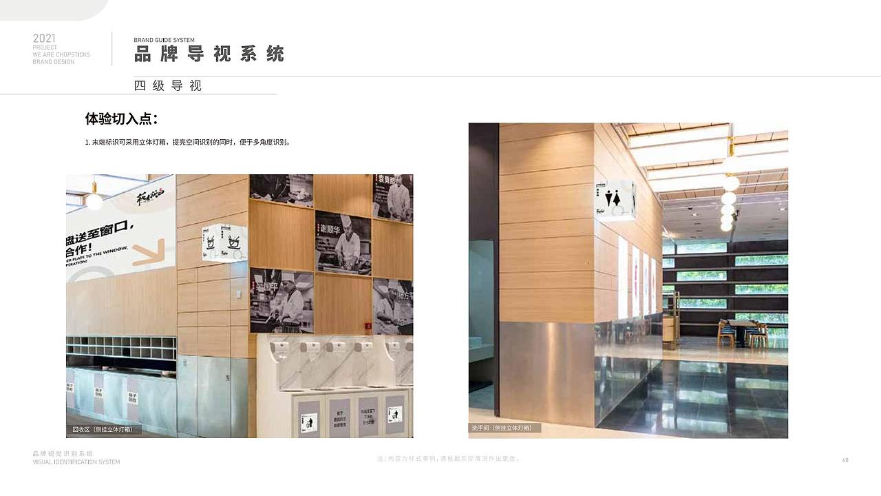 团餐品牌-筷去筷回-企业导视系统