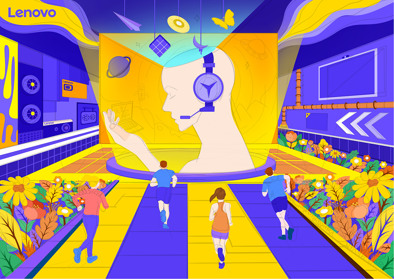 指尖之上，无限可能......（图ZMzA0NjQyOTg4） - 商业插画 - 站酷设计师郑不错ZBC原创素材 - 站酷ZCOOL