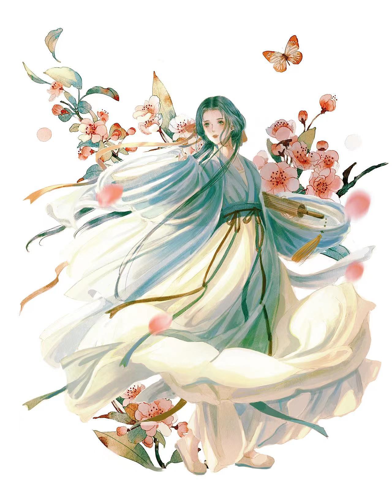 2022年插画终总结（图ZMzMwOTE4NDA4） - 商业插画 - 站酷设计师瑶背背原创素材 - 站酷ZCOOL